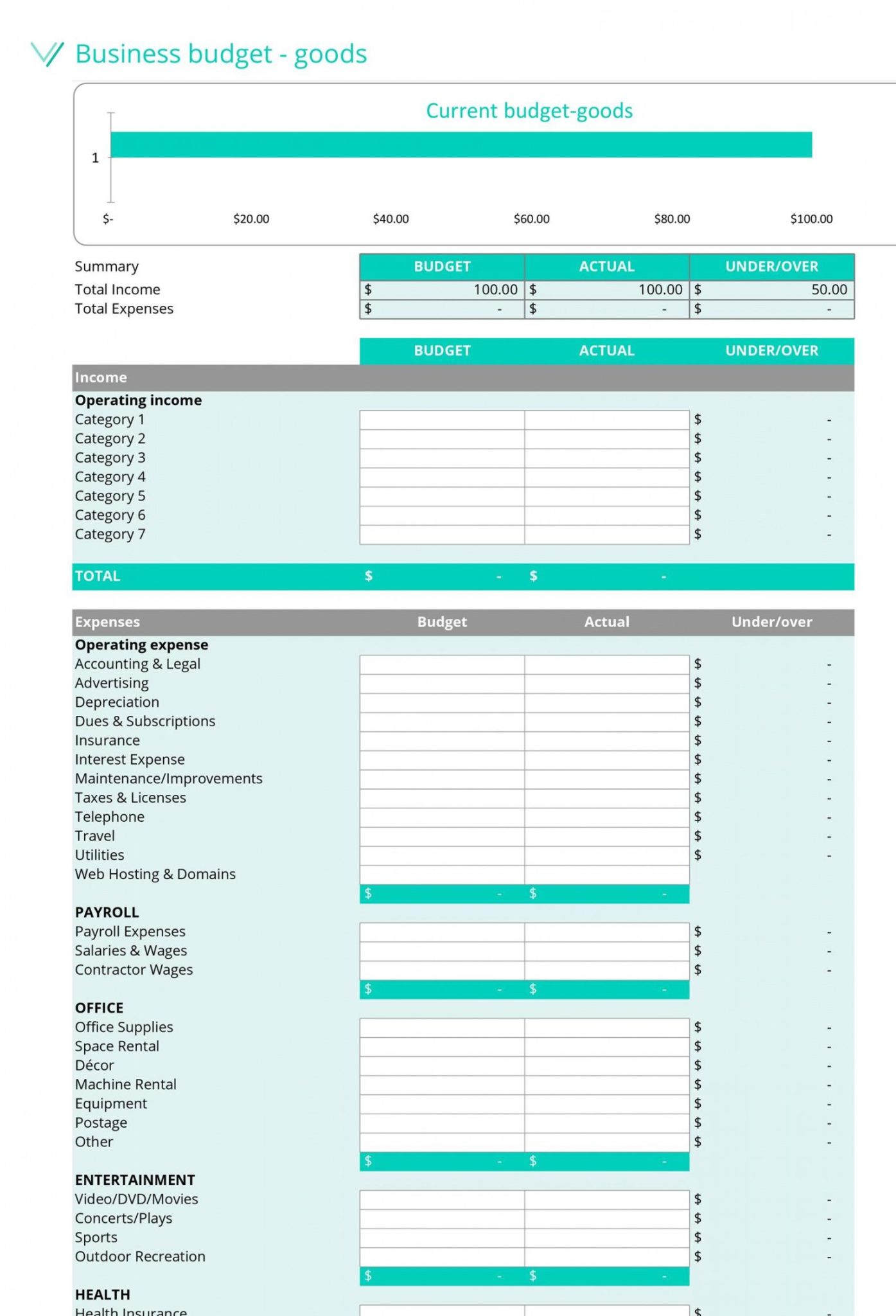 Easy Budget Template Google Sheets Piverx