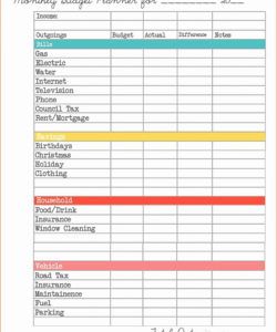 free spreadsheet income and expenses small business ands sample balance sheet budget template pdf