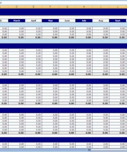 monthly and yearly budget spreadsheet excel template annual expense budget template doc
