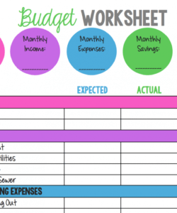 printable 14 free budget templates and spreadsheets  gobankingrates easy household budget template doc