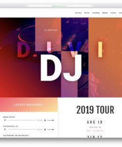 printable 21 musician website templates for singers and bands 2020 musician budget template word