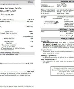 printable bethel baptist church kalispell montana—february 27 2011 southern baptist church budget template pdf