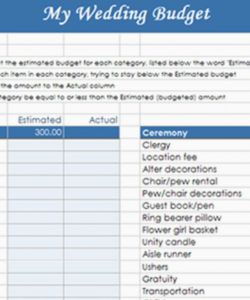 printable how to make your own budget worksheet spreadsheet destination wedding budget template