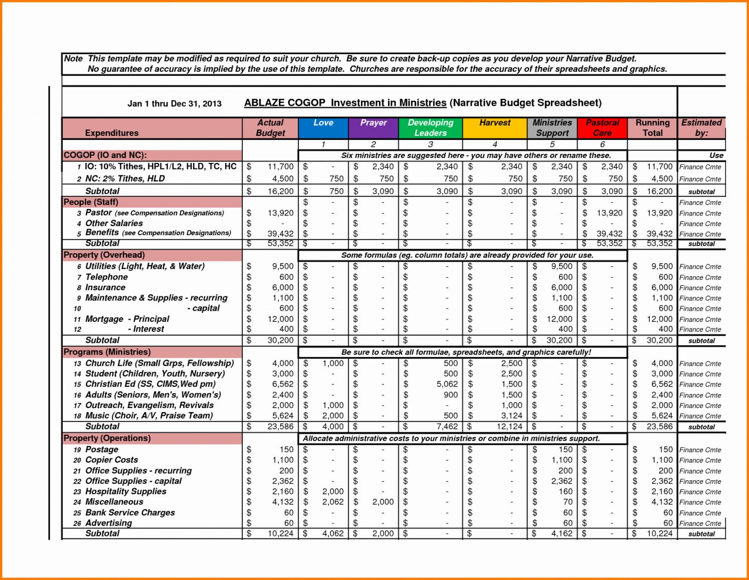 Printable Home Construction Budget Spreadsheet Customize and Print