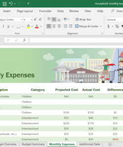 printable quick excel budget template — fire the family point zero budget template pdf