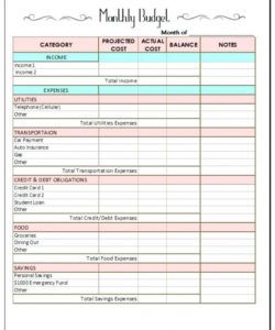 sample bills budget spreadsheet monthly sheet free bill payment monthly salary budget template example