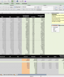 sample home building spreadsheet cost estimate house construction restaurant construction budget template excel