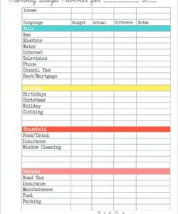 sample spreadsheet expense tracker template travel budget free monthly expenses tracking budget template sample