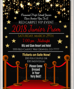 12 prom flyer designs &amp;amp; templates  psd ai  free red carpet event flyer template pdf