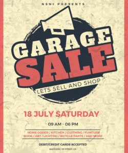 84 blank garage sale flyer template in photoshop by garage rummage sale flyer template pdf