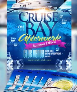 boat flyer graphics designs &amp;amp; templates from graphicriver boat cruise flyer template