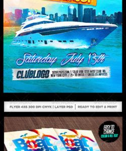 boat flyer graphics designs &amp;amp; templates from graphicriver boat cruise flyer template and sample