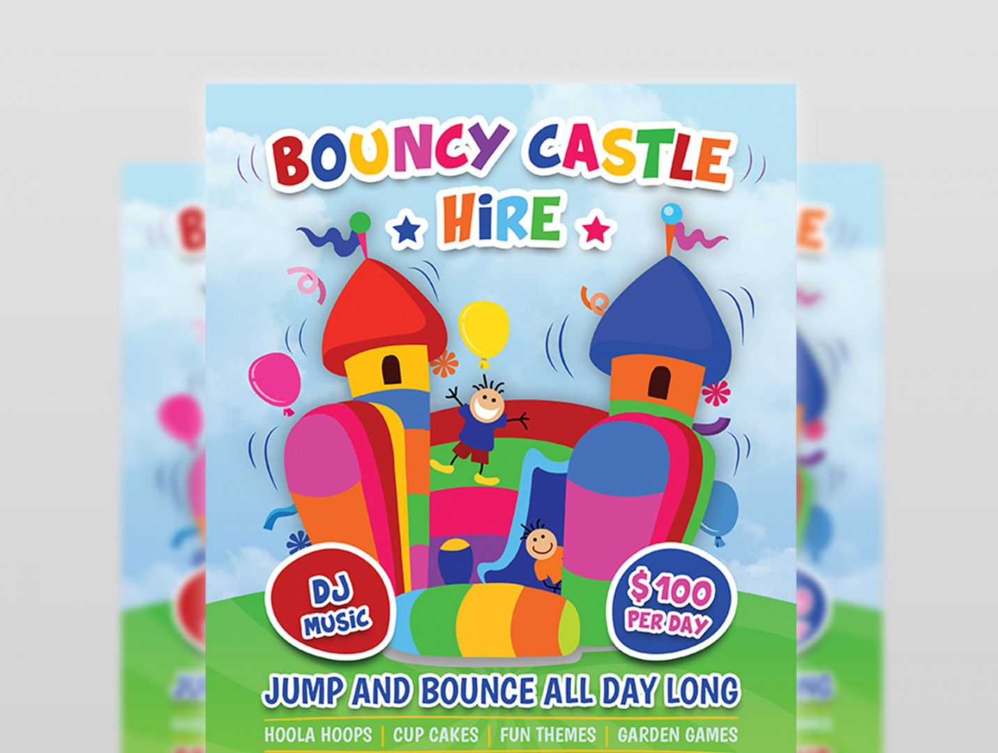 bounce-house-flyer-template