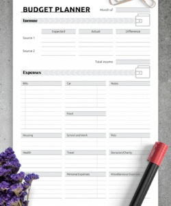 download printable simple monthly budget template pdf easy monthly budget template doc