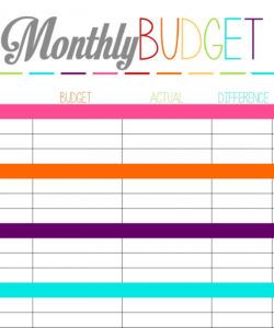 editable family budget financial sheet finance spreadsheet budget financial statement template