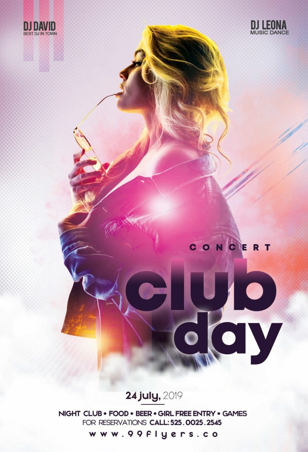 Free Club Day Party Free Psd Flyer Template Stockpsd Club Promo Flyer