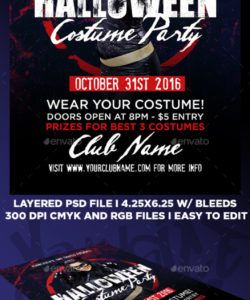 free costume party graphics designs &amp;amp; templates from graphicriver costume party flyer template and sample