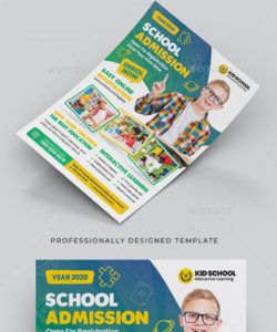 free school admission flyer graphics designs &amp;amp; templates trunk show flyer template and sample