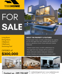 free the best real estate flyer for all realty companies rental property flyer template and sample