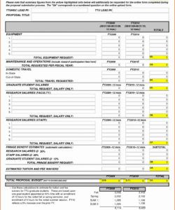 printable grant budget template excel  template creator grant project budget template sample