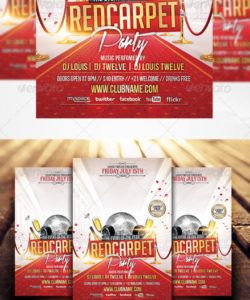 red carpet flyer graphics designs &amp;amp; templates from graphicriver red carpet event flyer template