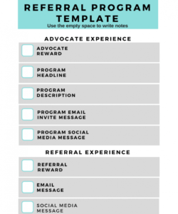 referral program template  a blueprint for killer conversions referral program flyer template pdf