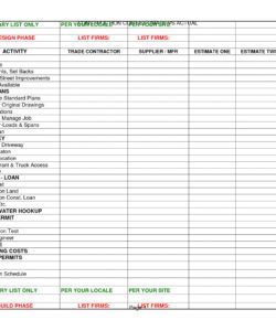 Sample Interior Design Project Spreadsheet Excel Worksheet Kids ...