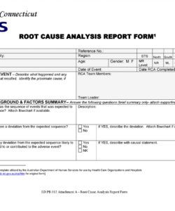 40 effective root cause analysis templates forms &amp;amp; examples failure analysis report template
