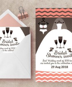bridal shower flyer template bridal shower flyer template pdf