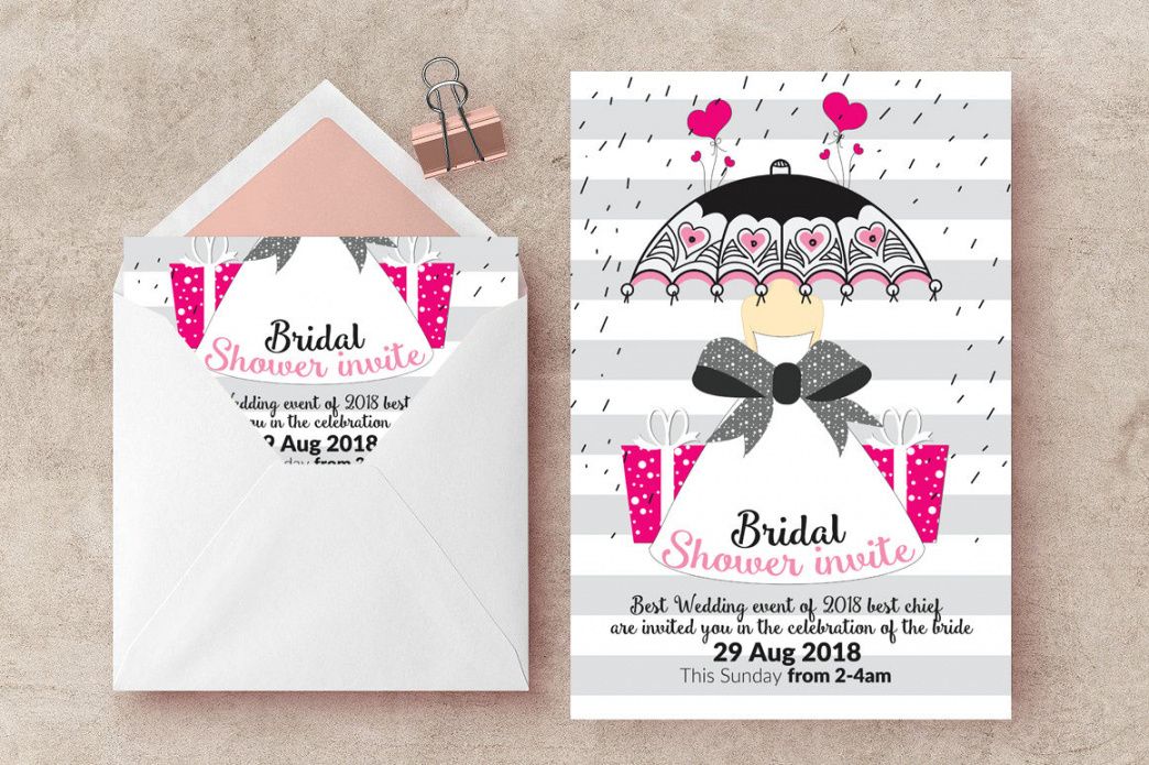bridal shower invitation flyer template by designhub bridal shower flyer template doc