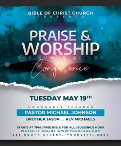 church flyer template by hotpin on dribbble easter church flyer template and sample