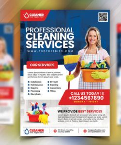 cleaning service flyer psd  psdfreebies maid service flyer template and sample