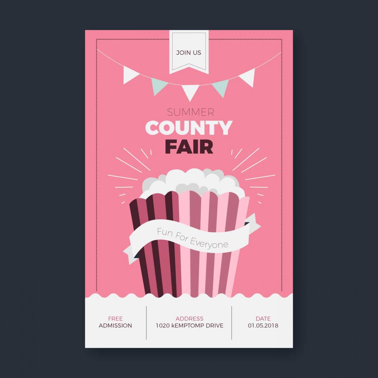 cute county fair flyer template  download free vectors county fair flyer template
