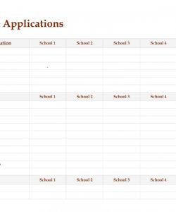 editable college checklist template archives  wordtemplate college application checklist template