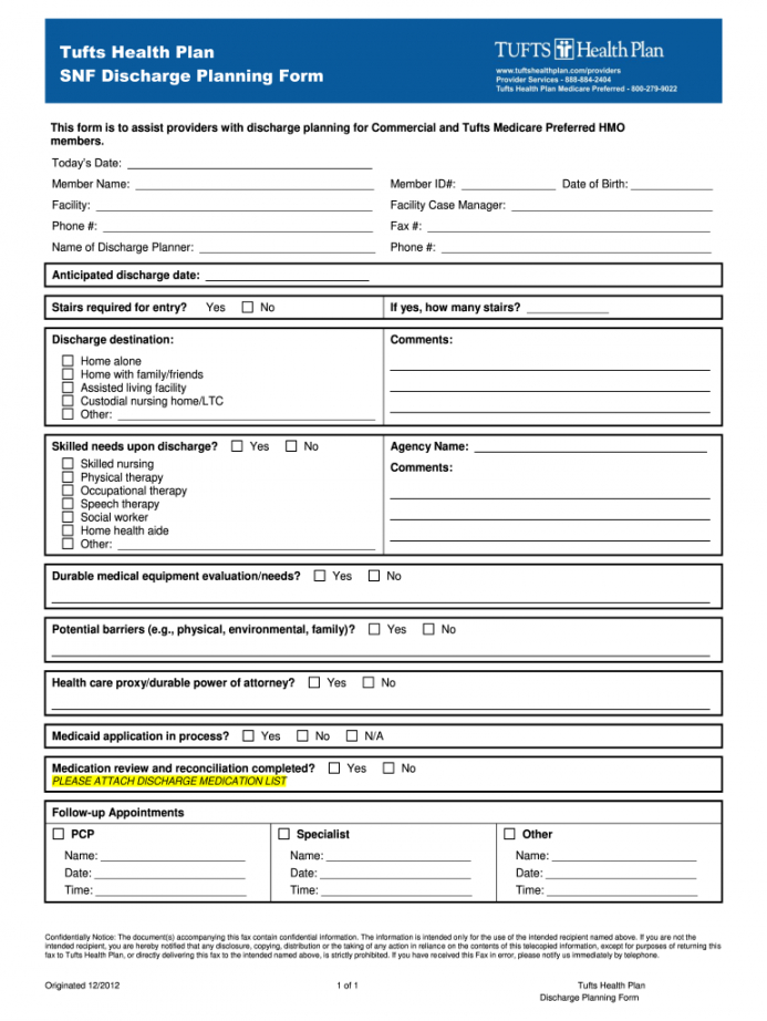 editable discharge planning form  fill out and sign printable pdf template  signnow discharge planning checklist template excel