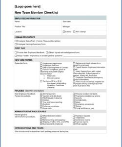 editable √ free printable new hire checklist template  checklist personnel file checklist template