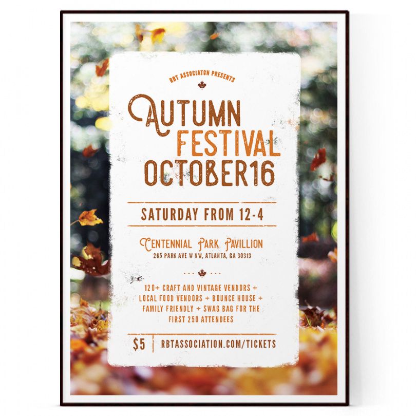 fall festival flyer template psd  docx fall event flyer template and sample