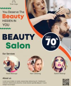 free beauty salon flyer  psddaddy beauty salon flyer template doc