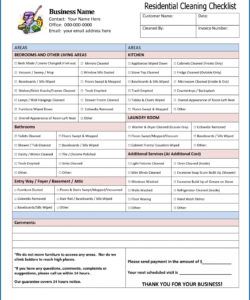 free √ free printable medical office cleaning checklist template commercial cleaning checklist template doc