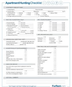 free first  new apartment checklist  40 essential templates ᐅ apartment turnover checklist template