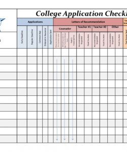 free hamilton wenham regional school district forms &amp;amp; publications college application checklist template samples