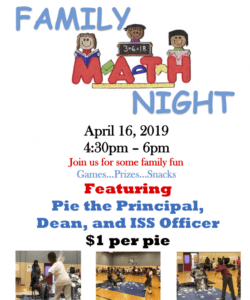 free join thea bowman elementary at math night! april 16th! math night flyer template