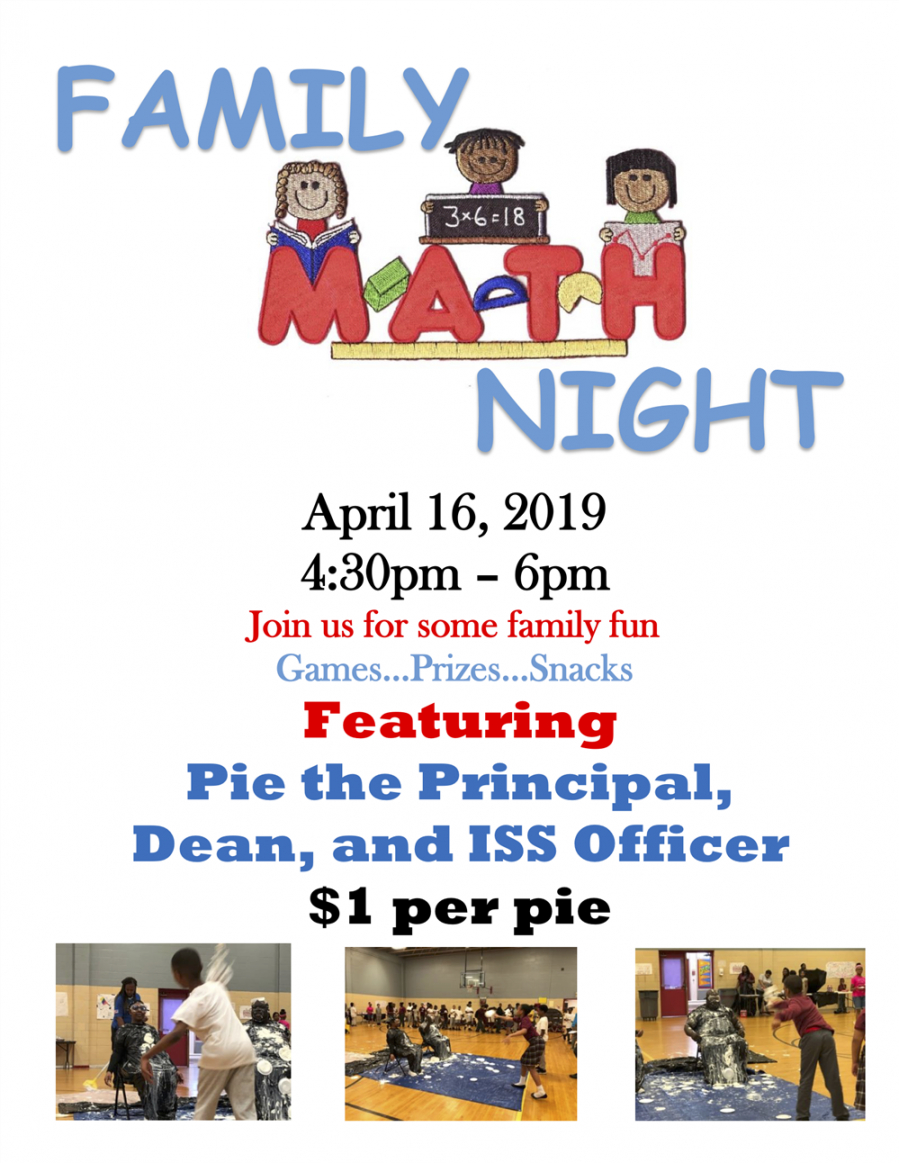 free join thea bowman elementary at math night! april 16th! math night flyer template