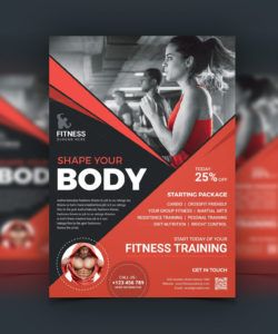 free top rated fitness center flyer design template fitness center flyer template