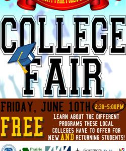 free university park library hosting college fair college fair flyer template doc