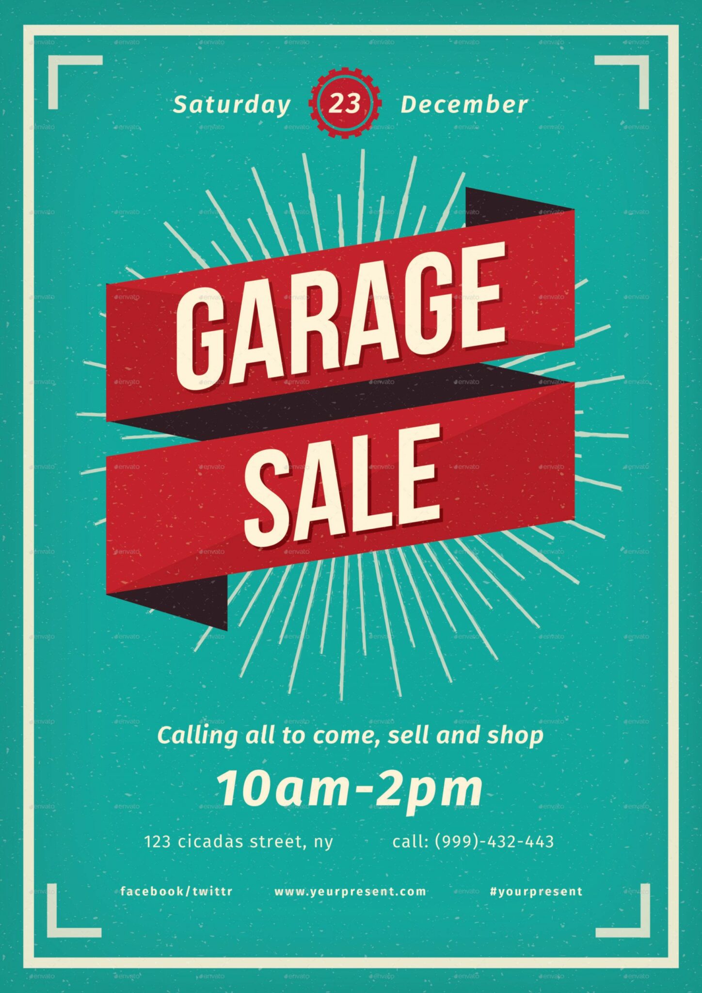 Free Garage Sale Templates