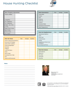 house hunting checklist authorstream house hunting checklist template doc