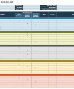 printable free onboarding checklists and templates  smartsheet new employee onboarding checklist template