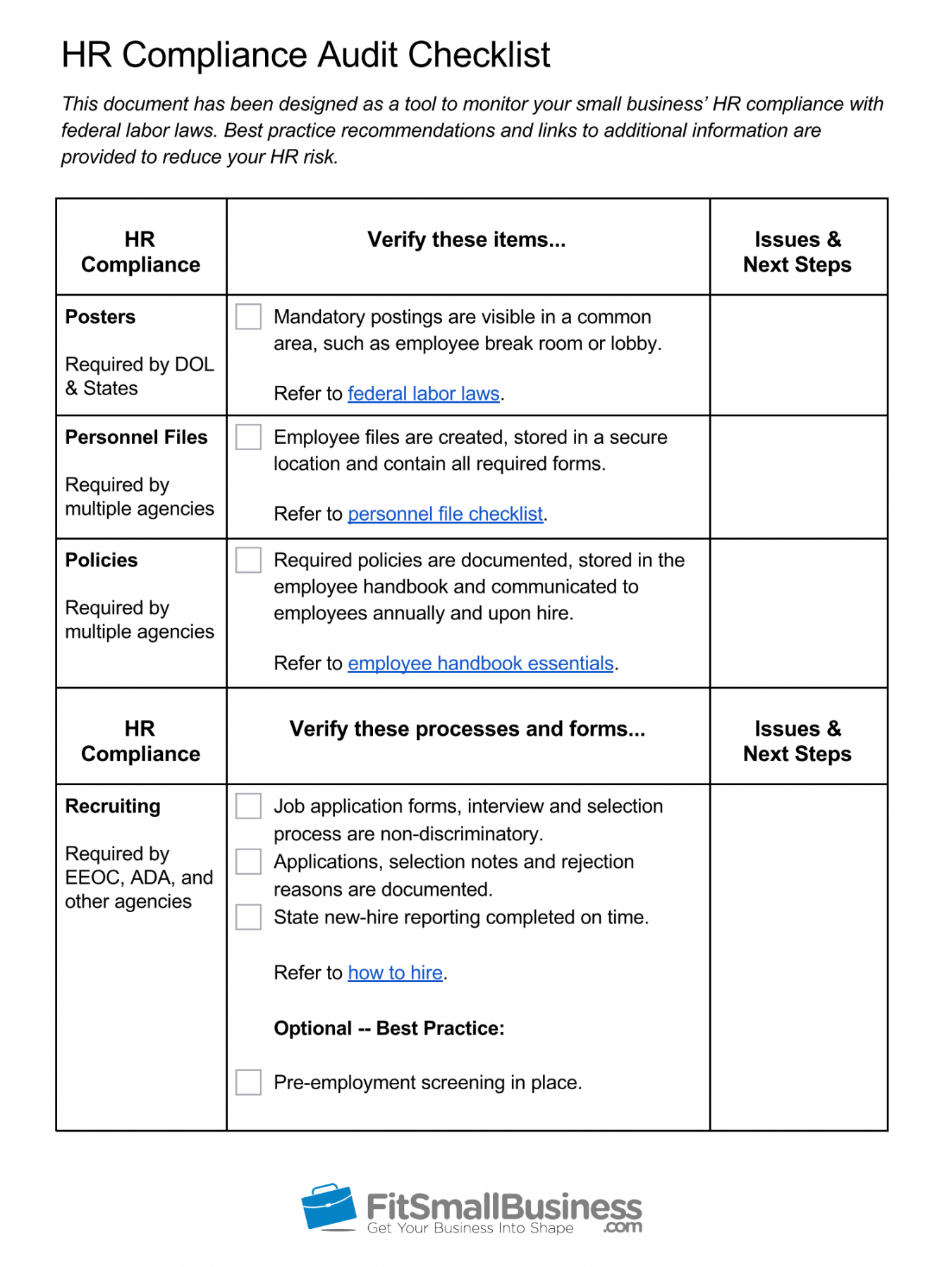 printable-hr-compliance-definition-free-hr-audit-checklist-personnel