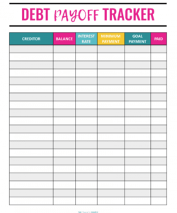 printable the ultimate debt payoff planner that will help you crush debt repayment budget template example